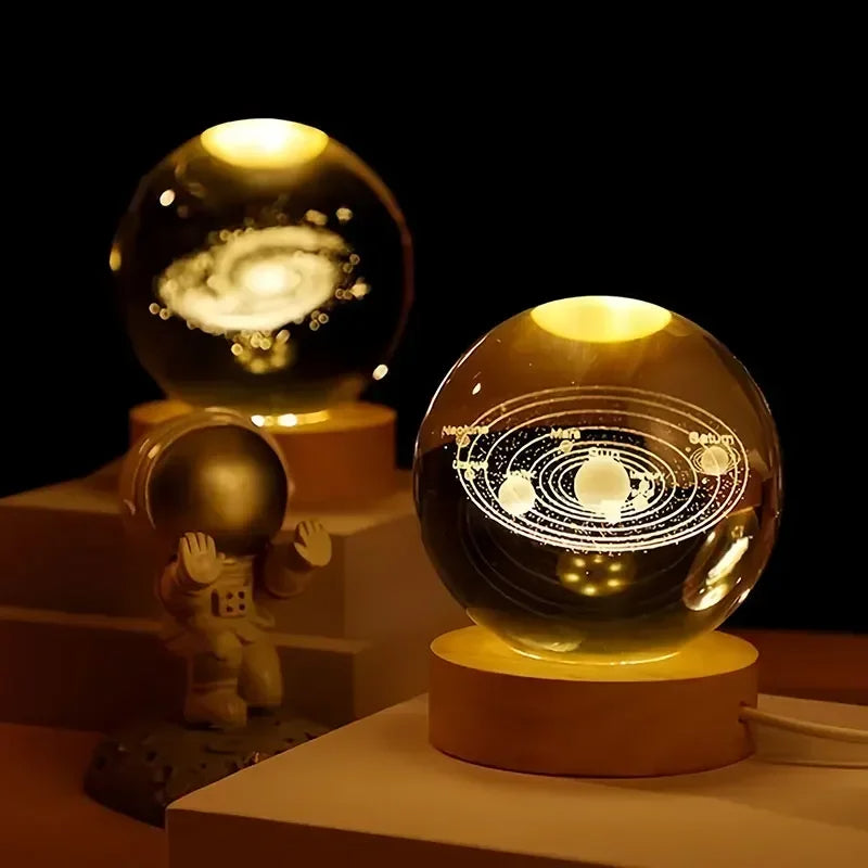 3D Crystal Ball Lamp