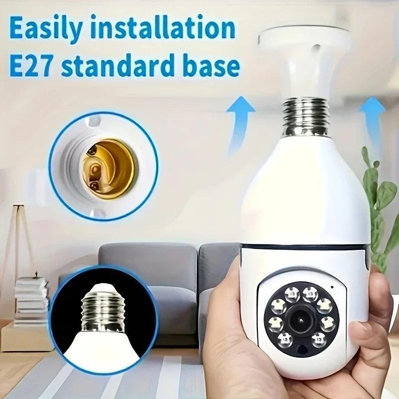 360° Panoramic Bulb Camera
