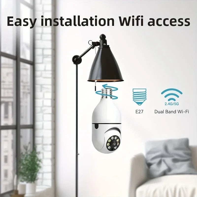 360° Panoramic Bulb Camera