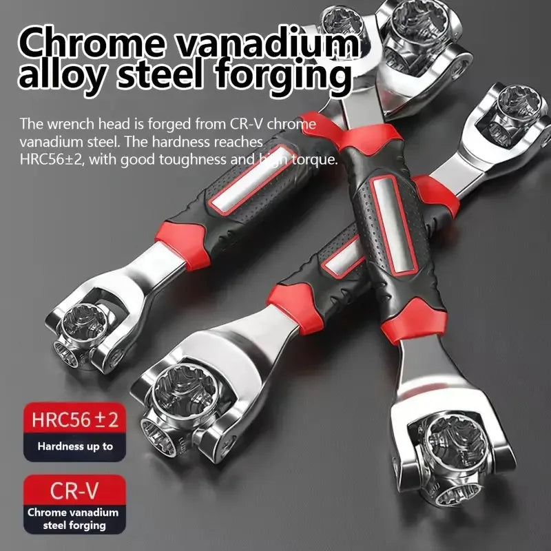 Rotatable Mulifunction Wrench