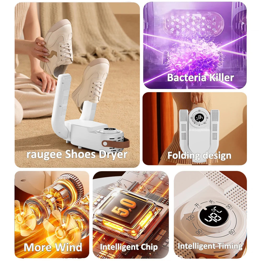 Foldable Electric Shoe Dryer