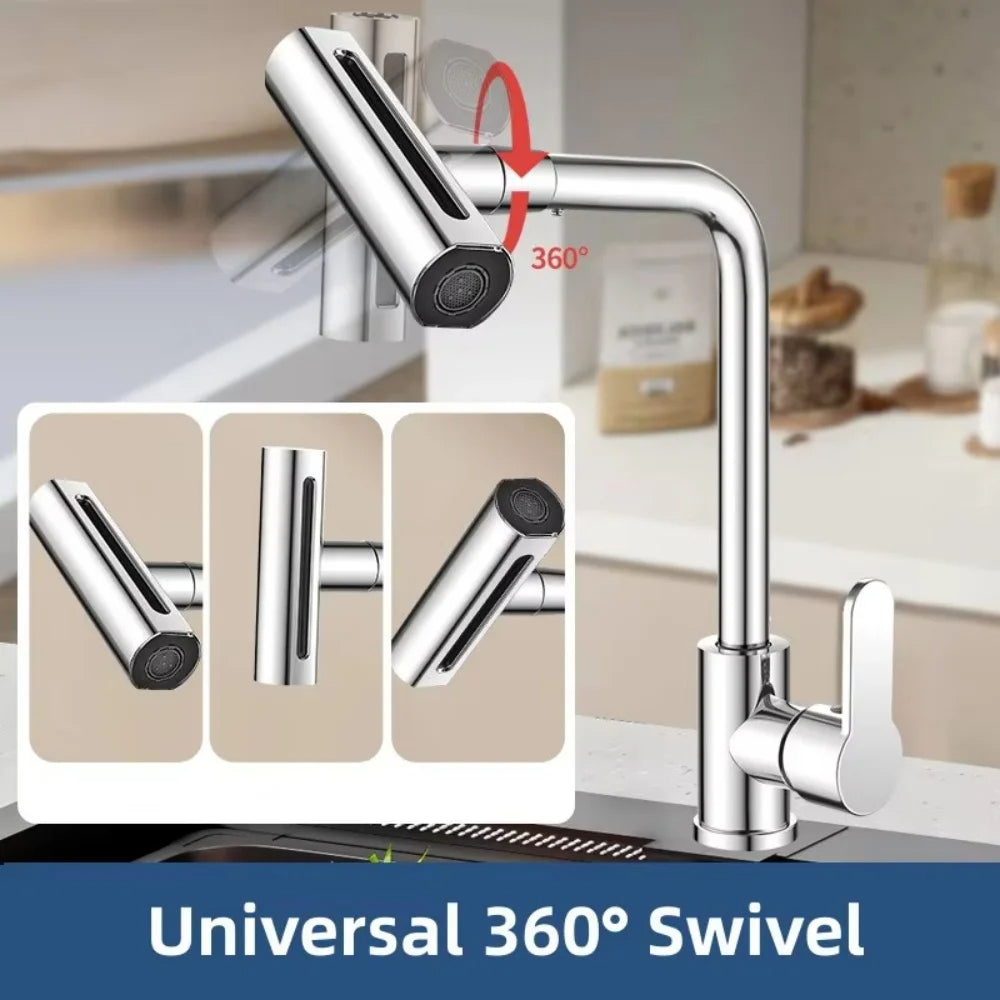 Universal Shower Faucet - 4 Modes