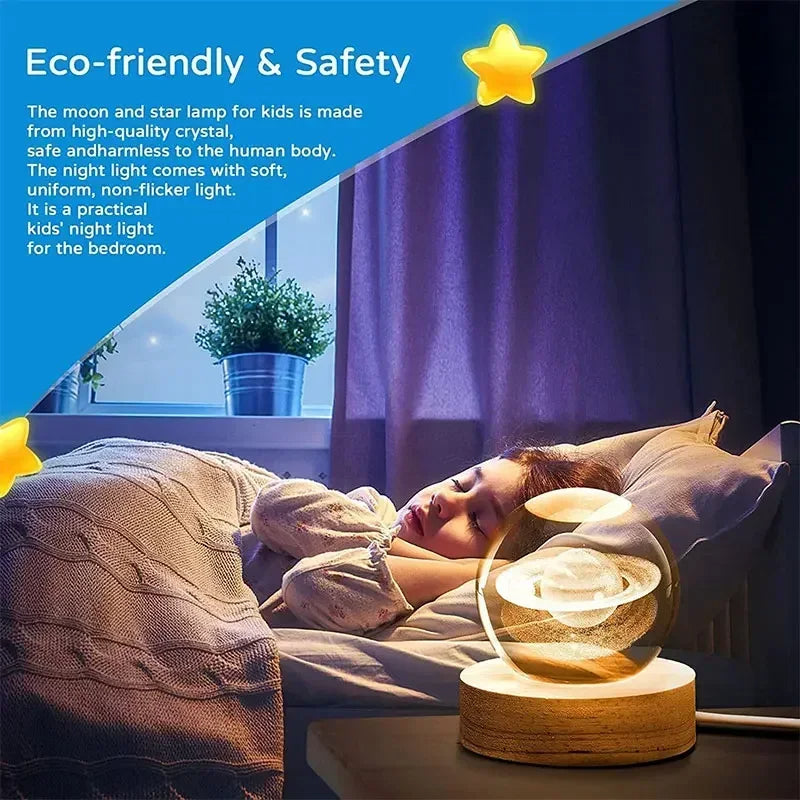 3D Crystal Ball Lamp