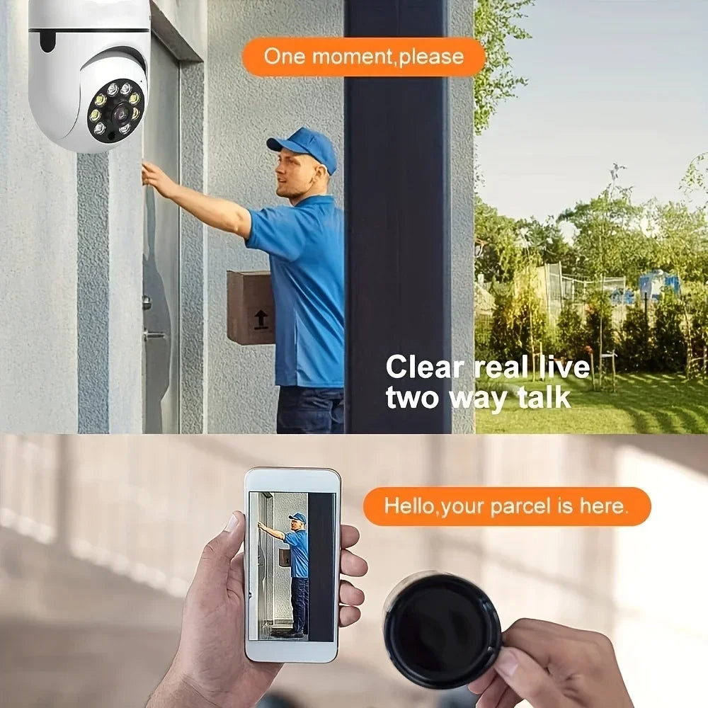 360° Panoramic Bulb Camera