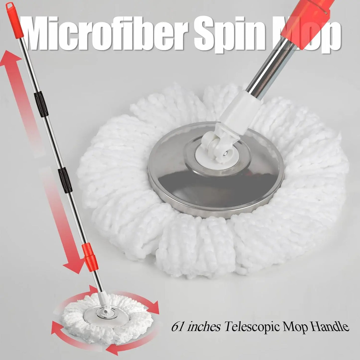 Magic Spin Mop with Bucket