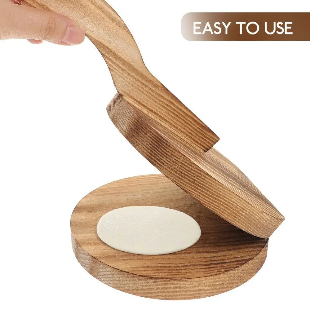 Manual Wooden Press Roti/Chapati Maker