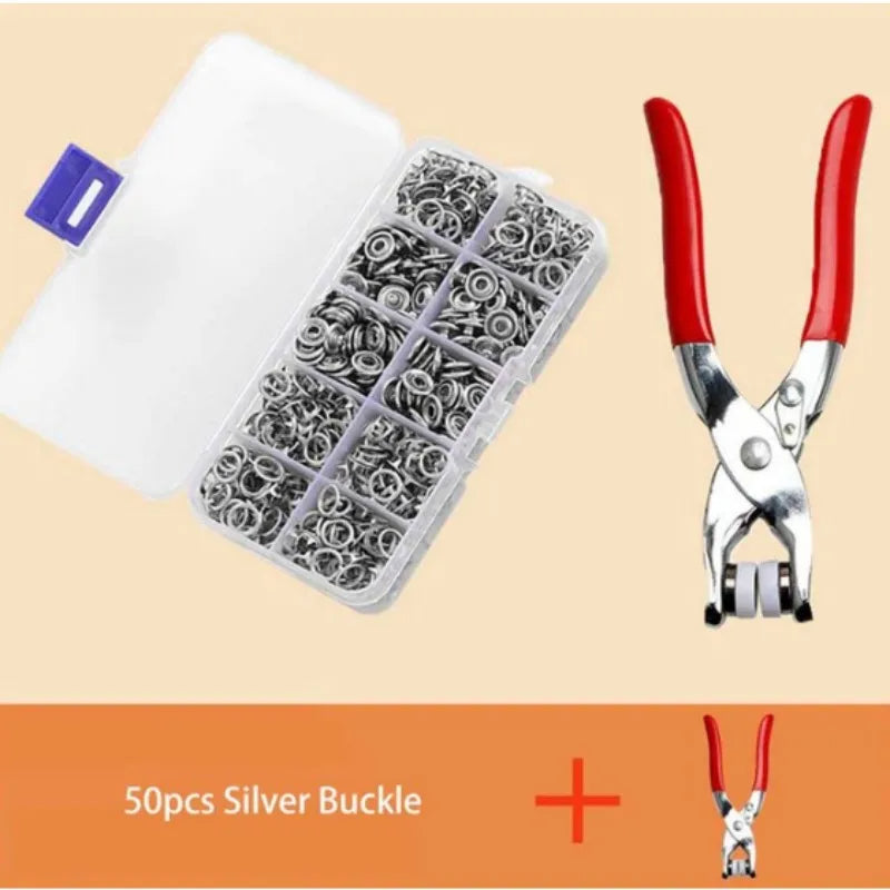 Metal Tich Button Plier
