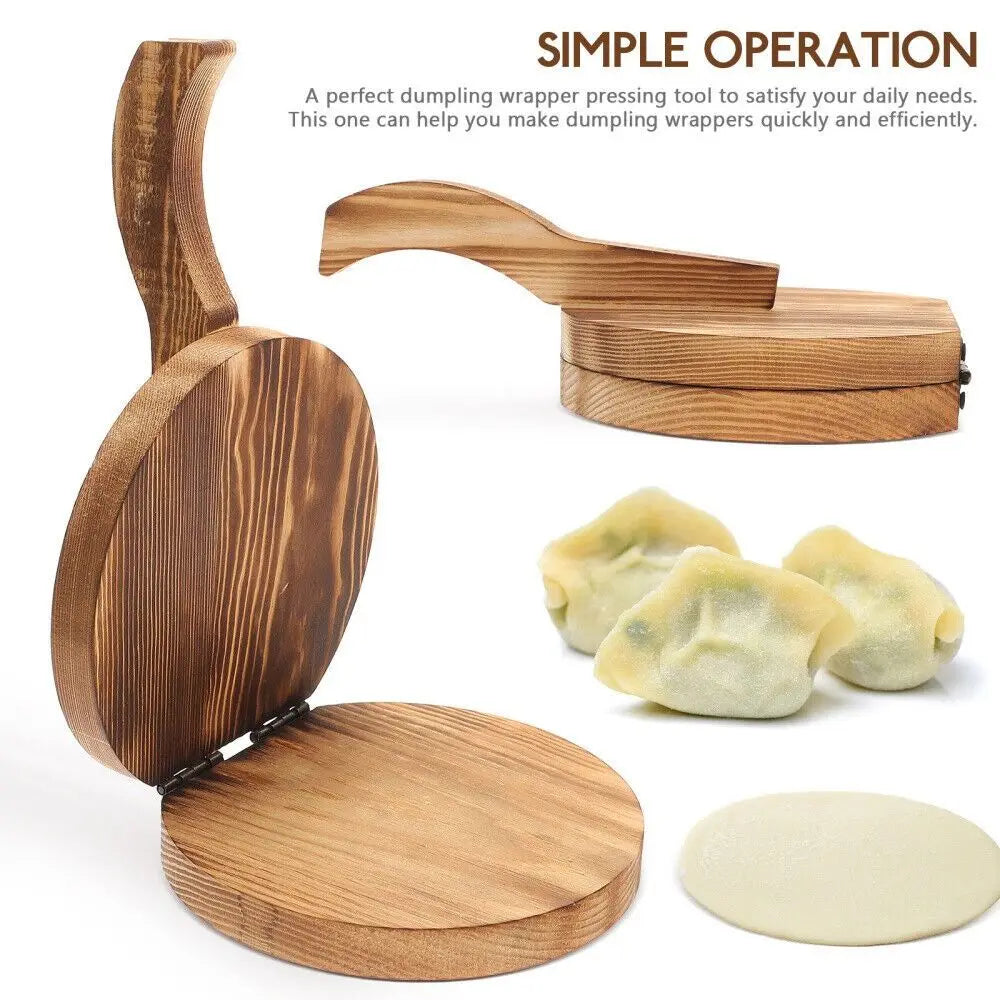Manual Wooden Press Roti/Chapati Maker