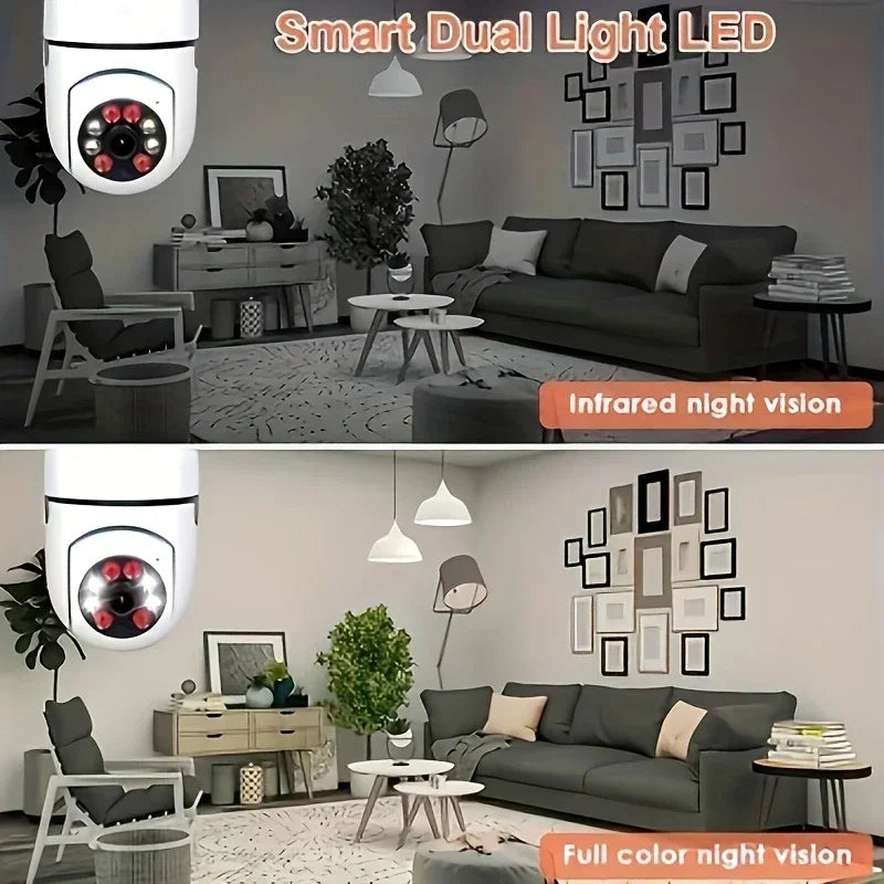 360° Panoramic Bulb Camera