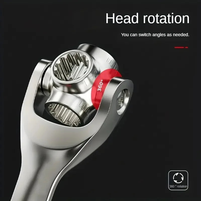 Rotatable Mulifunction Wrench
