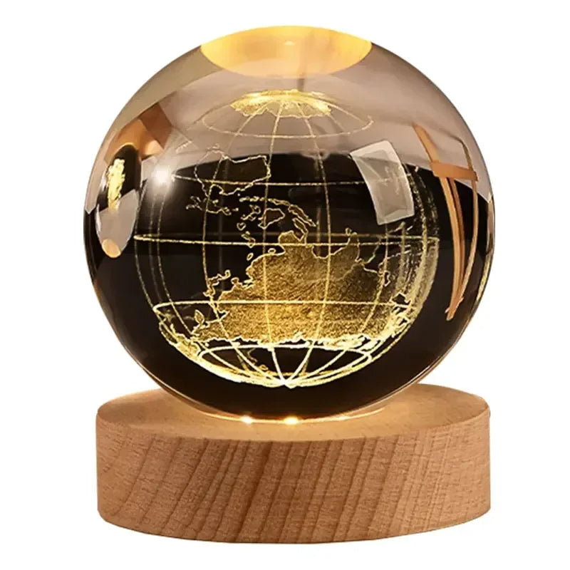 3D Crystal Ball Lamp
