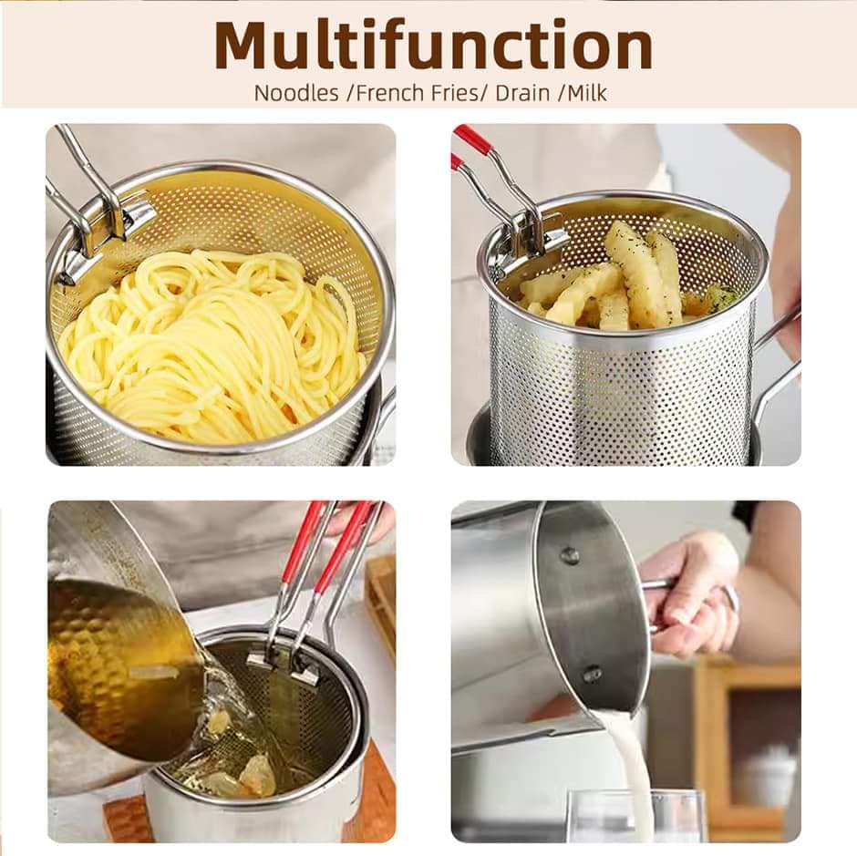 Stainless Steel Deep Fry Pot