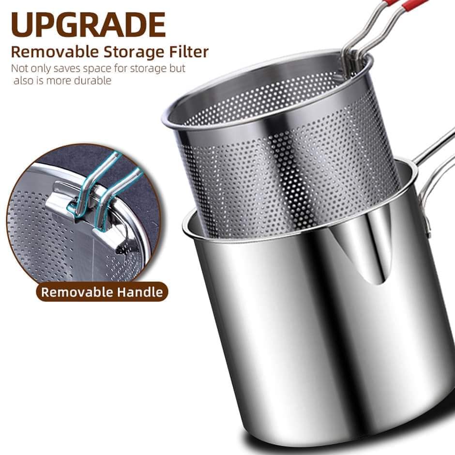 Stainless Steel Deep Fry Pot