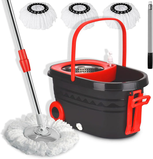 Magic Spin Mop with Bucket