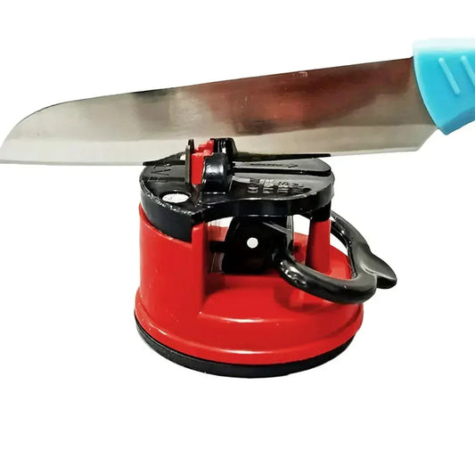 Knife Sharpener with Non-Slip Suction Cup