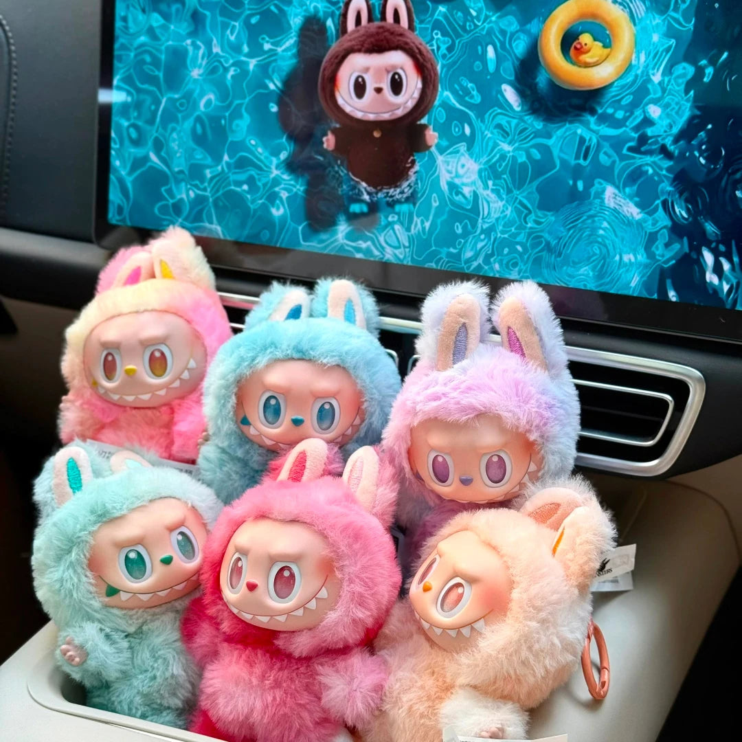 Labubu Plush Keychain
