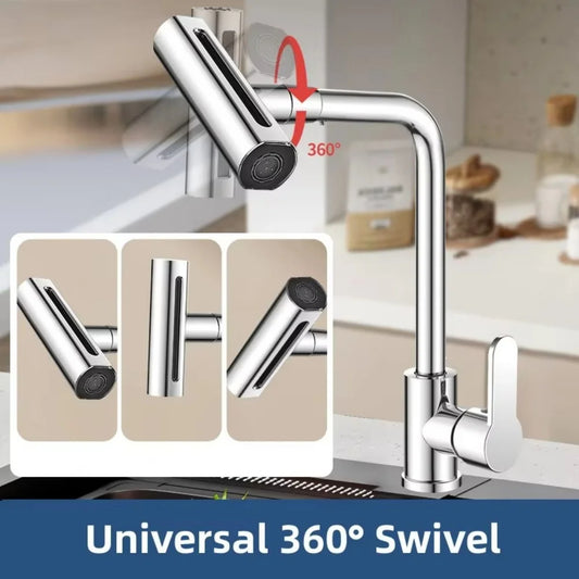 Universal Shower Faucet - 4 Modes
