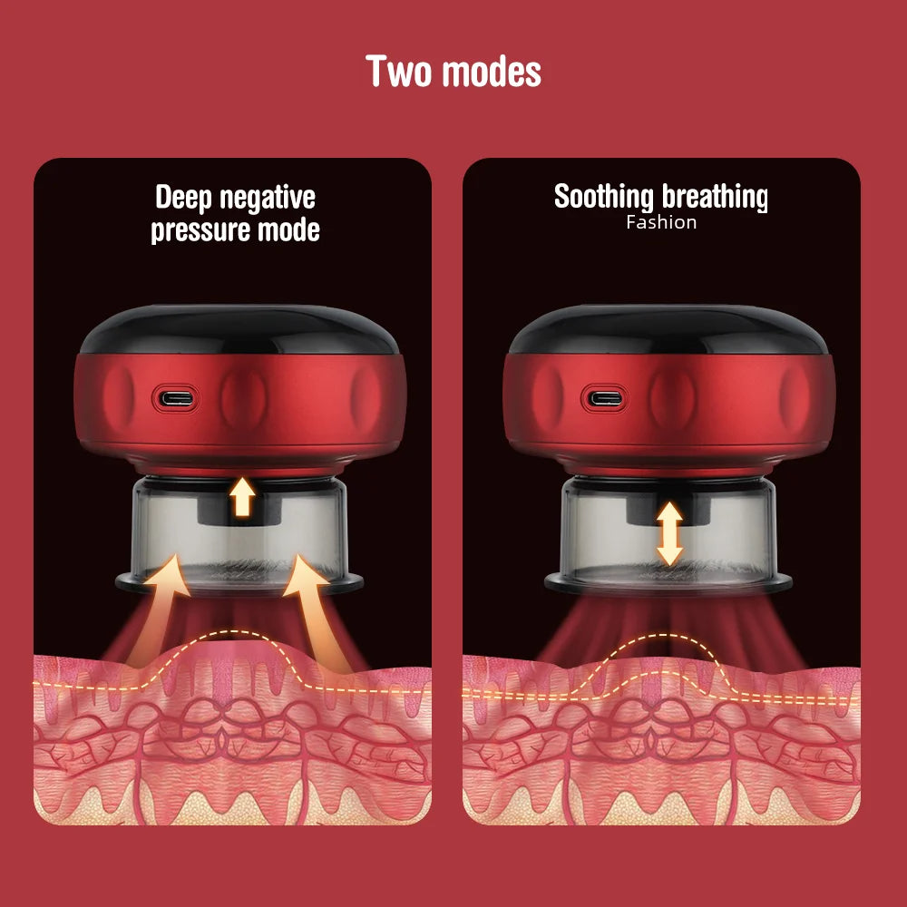 Rechargeable Hajama Cupping Massager