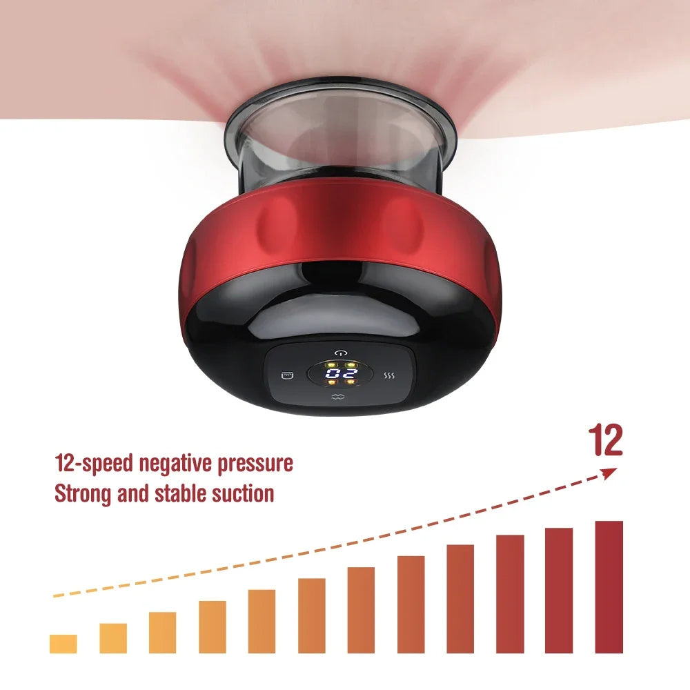 Rechargeable Hajama Cupping Massager