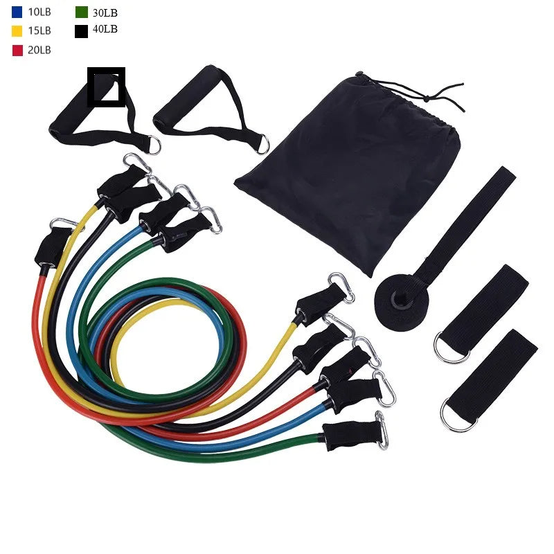 Resistance Band 11 Pcs