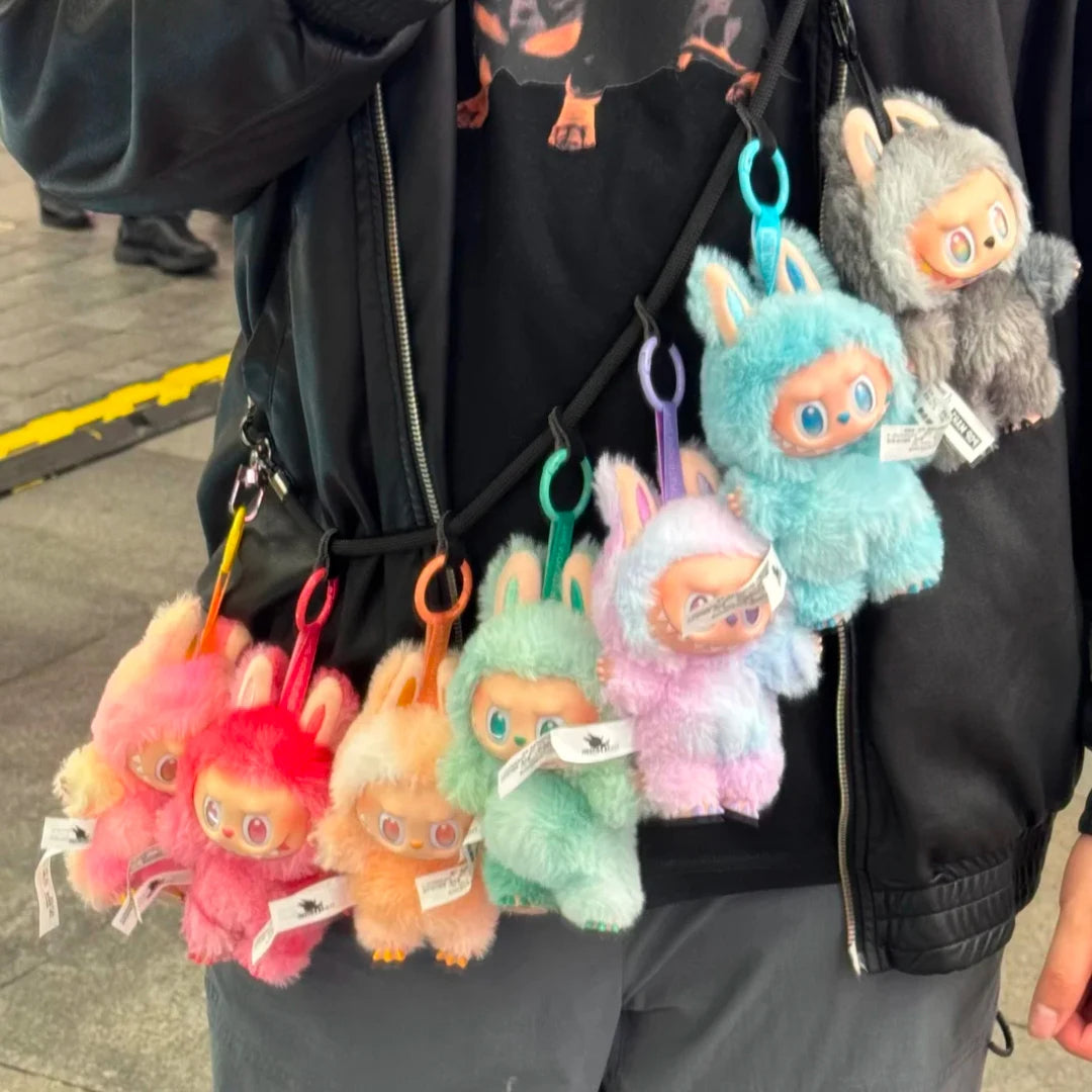Labubu Plush Keychain
