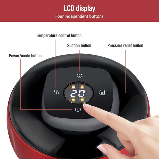 Rechargeable Hajama Cupping Massager