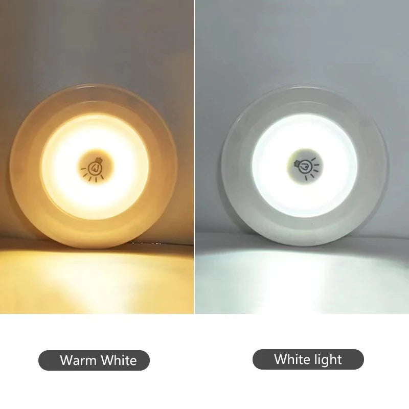 LED Home Decor Lights With Remote Control - 3 Pcs