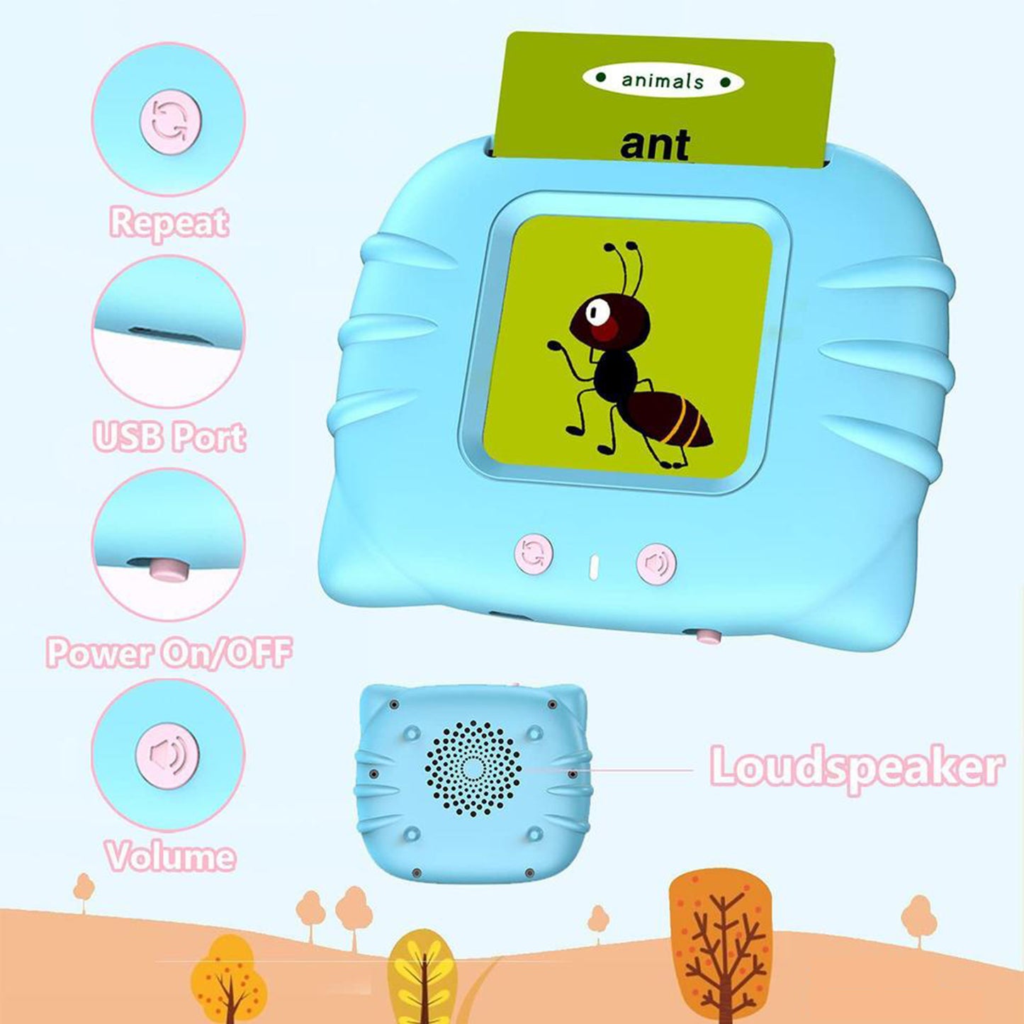 Audible Baby Reading Machine for kids