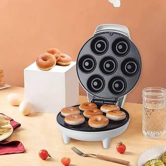 7 Holes Mini Non-Stick Mini Electric Donut Maker