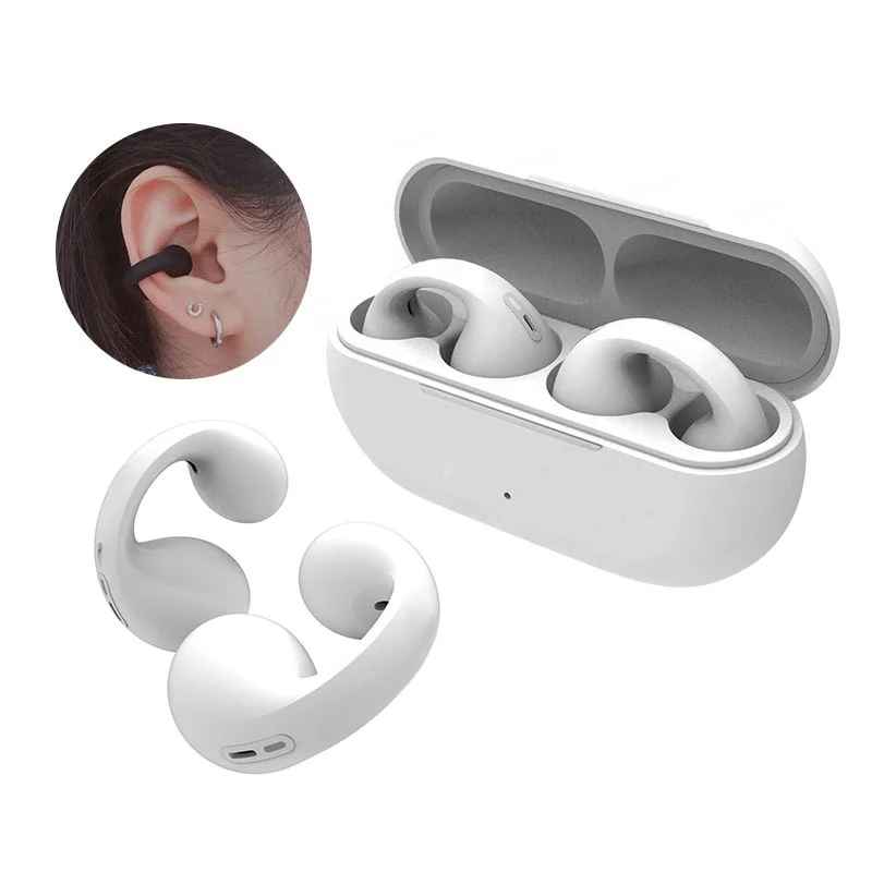 Wireless Earbuds Earcuffs Upgrade Bluetooth Ear Clips & Earphones