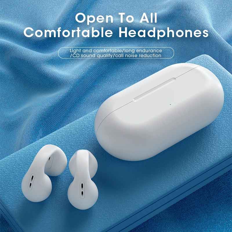 Wireless Earbuds Earcuffs Upgrade Bluetooth Ear Clips & Earphones