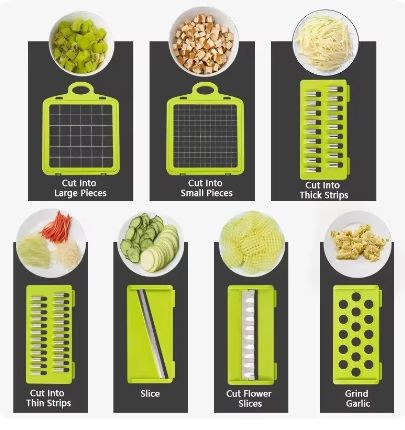 Multifunctional 16-in-1 Vegetable Cutter