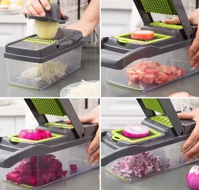 Multifunctional 16-in-1 Vegetable Cutter