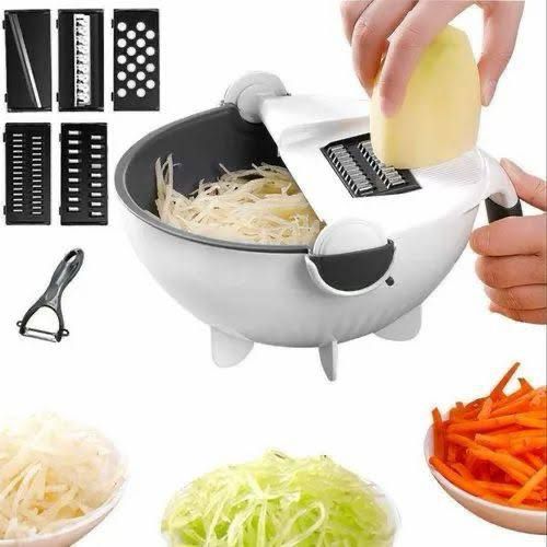 Multipurpose Wet Basket Drainage & Vegetable Cutter