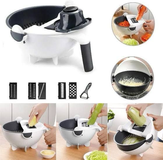 Multipurpose Wet Basket Drainage & Vegetable Cutter