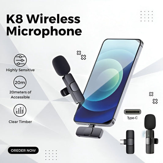 K8 Wireless Microphone