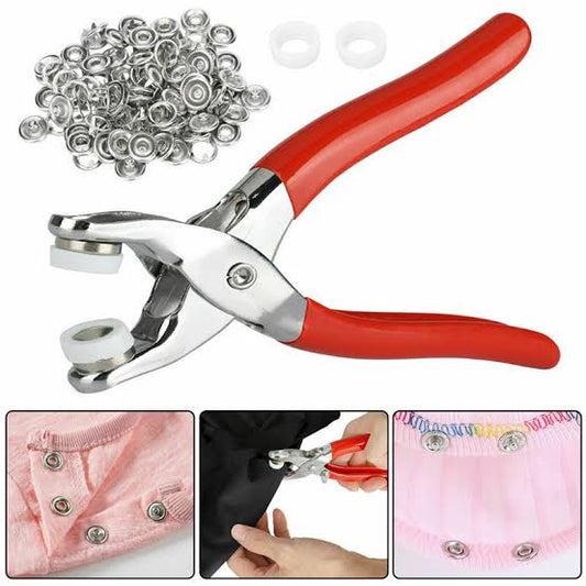 Metal Tich Button Plier